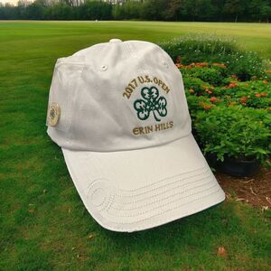 NEW US Open 2017 Erin Hills Golf Hat Cap Strap Back USGA Includes Ball Marker
